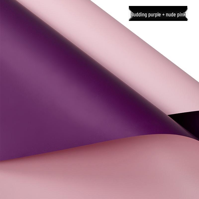 Tweekleurig Bloemenboeket Inpakpapier voor Verse Bloemen - Oya Papier