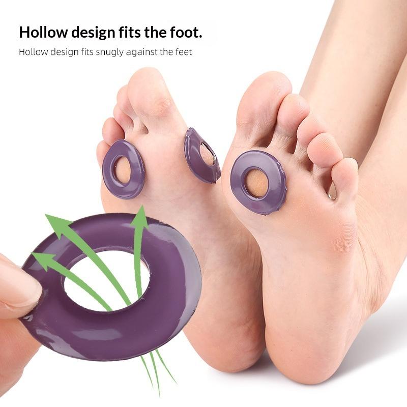 6Pcs Self-Adhesive Gel Insoles, Reusable High Heel Cushions For Shock Absorption & Corn/Ball Relief
