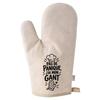 Gant De Cuisine Beige Pas De Panique, J'ai Mon Gant | Coton Recyclé 280 G/m² 17 × 26 Cm Dos Matelassé | Taille Unique Four Barbecue