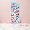 Kawaii KT My Melody Clown Fish 3d Relief Crystal Sticker Diy Mobile Phone Decor Sticker Student Hand Account Stickers Stationery