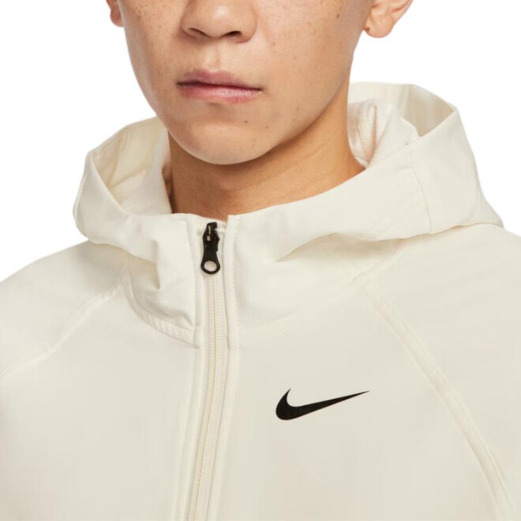 Nike Jackets Men's Ecru Hooded Moderate Other IM9359-133
