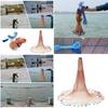 Durable And High-quality 8ft 2.4m Fishing Net With Strong Nylon Mesh For Easy Casting