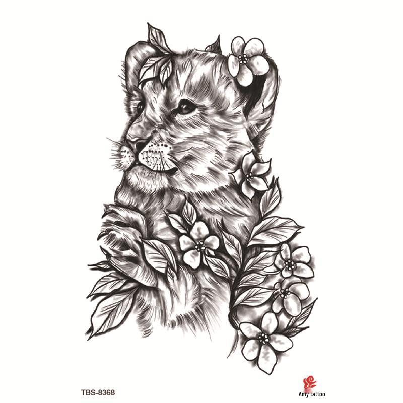 Set mic de tatuaje autocolante totem și simbol impermeabile pentru antebraț