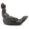 Incense Burner Buddha and Hand Black