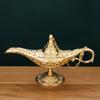 Aladdin Lamp Vintage Home Decor Southeast Asian Craft Luxury Creative Study Wish Light Russian Ornament