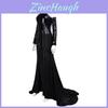 Star Wars Padme Naberrie Amidala Cosplay Kleid aus Polyesterstoff für Halloween und Kostümpartys