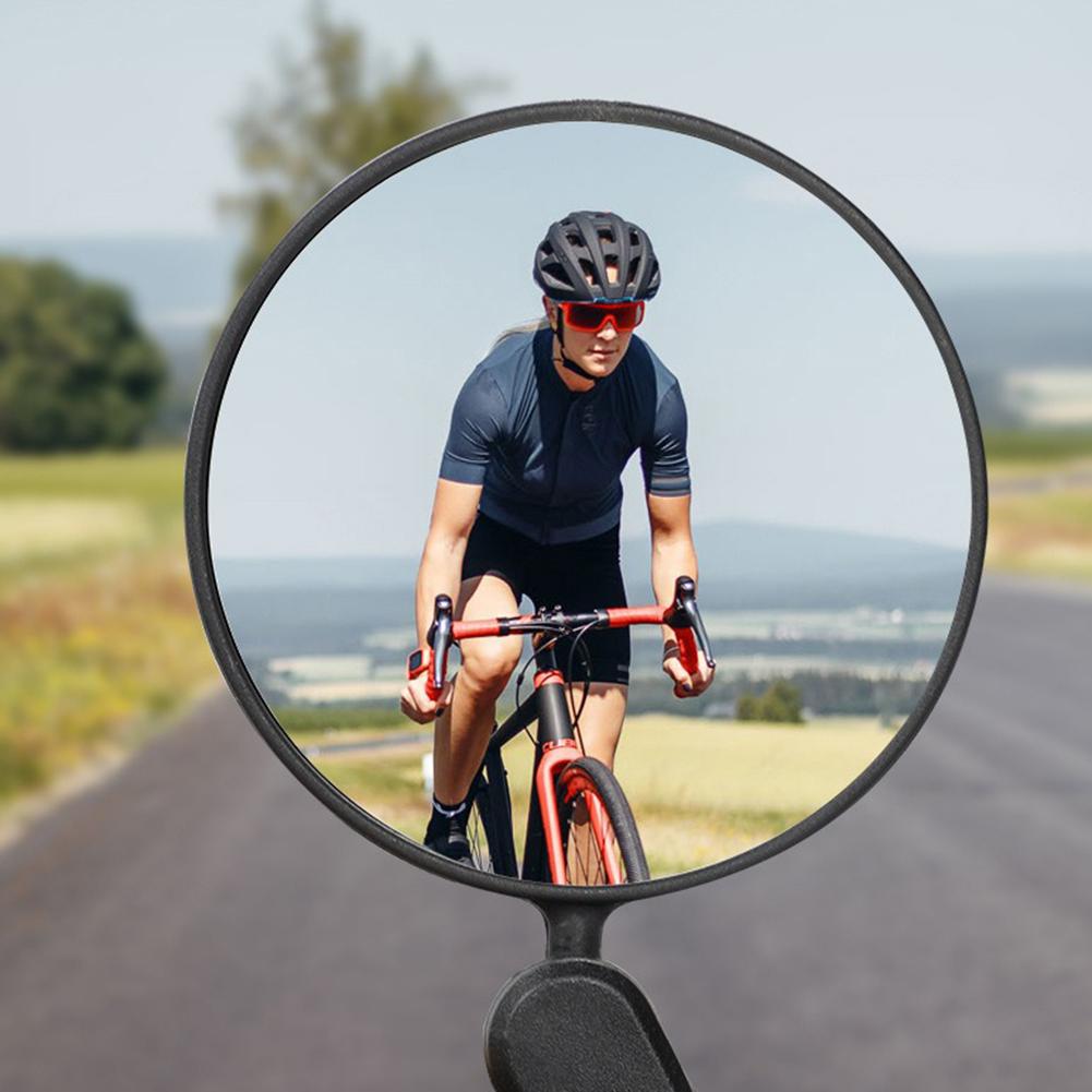 Bike Mirror, Bar End Bicycle Mirror, Safe Adjustable Rearview Cycle, Bicycle Rearview Mirror, Folding Convex Rear View Mirror, Round Motorbike Side Mi