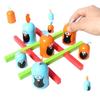 Tic TacToe Big Eat Small Gobble Board Game Parent-Child Interactive Educational Toys For Kids Christmas Gifts Tic TacToe Game