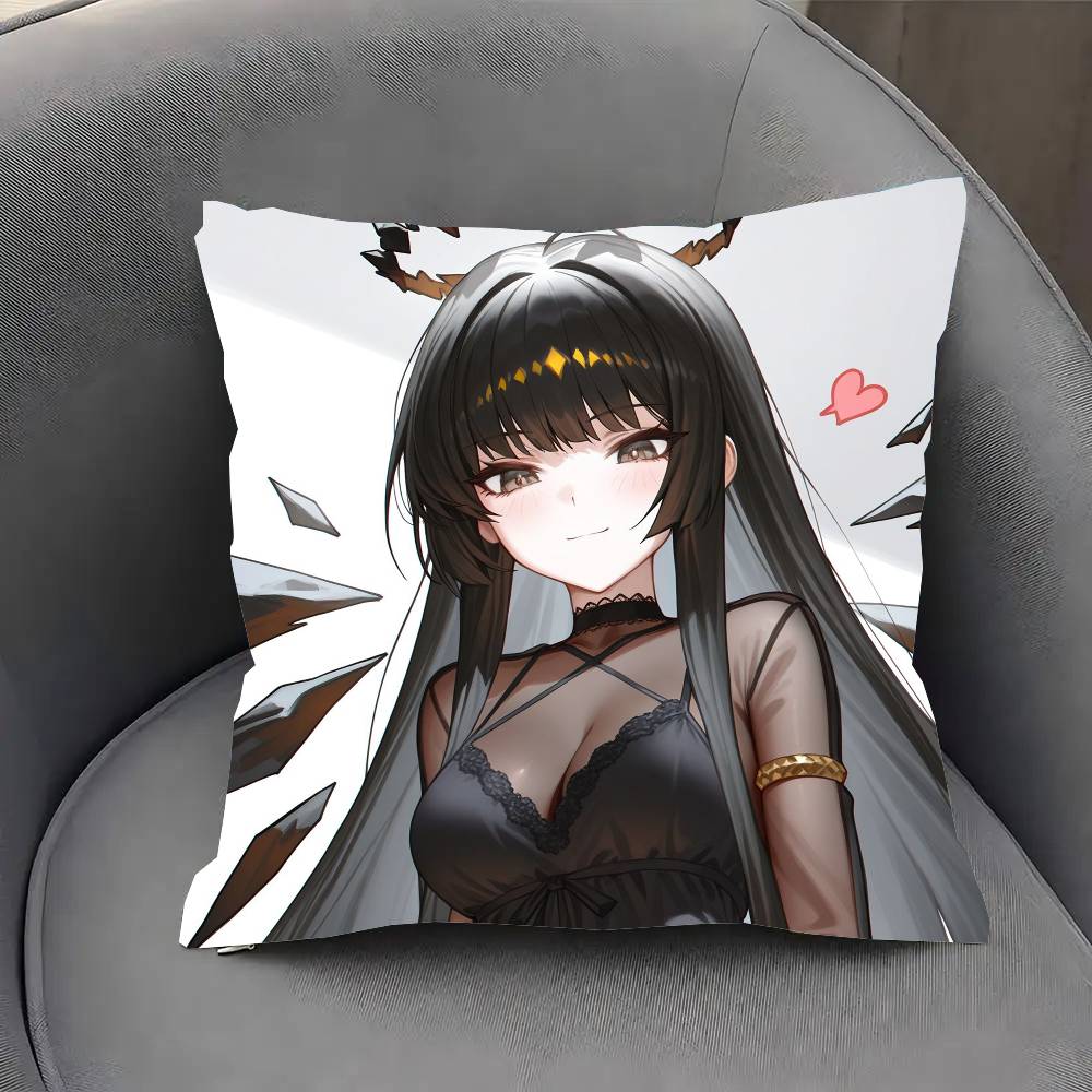 Virtuosa Animated Game A-Arknights Pillow Case Sofa Cushion Cover Room Home Decoration