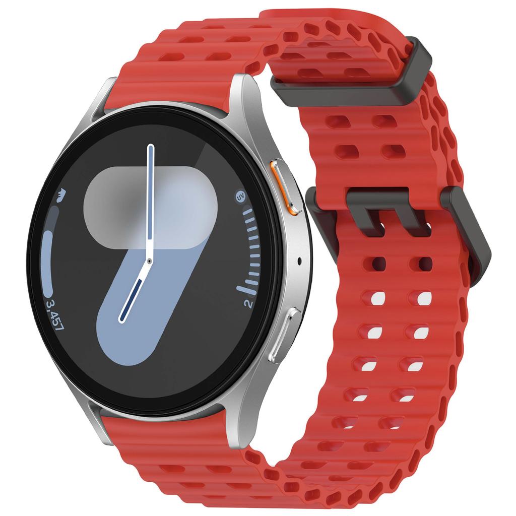 Ocean Band for Samsung Galaxy Watch 7 FE 5 6 4 Classic 5 pro 40 44mm NO Gaps Silicone Bracelet correa Galaxy Watch6 watch4 Strap