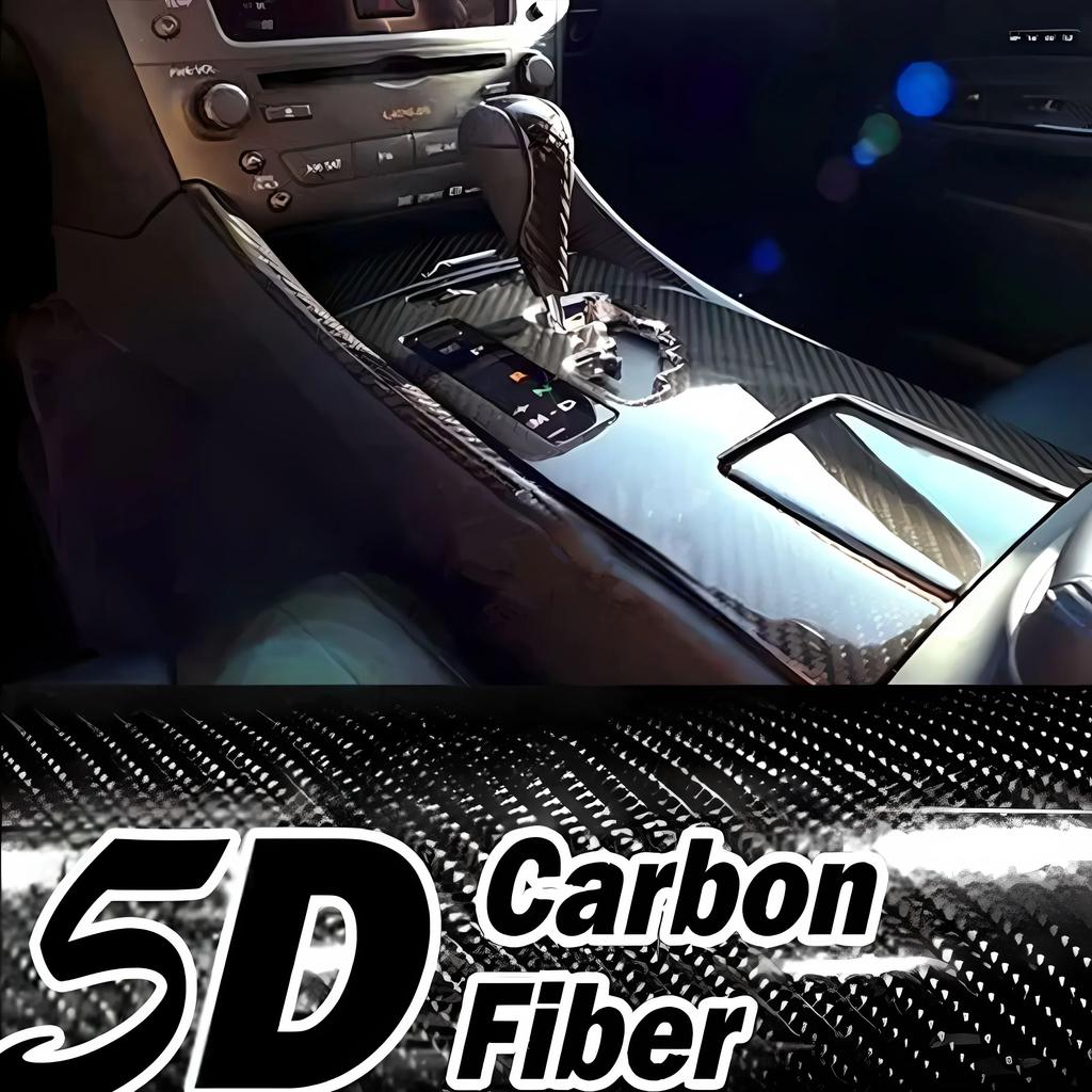 150x30cm 5D Carbon Fiber Roll Film Stickers Car Wrapping Foil DIY Vinyl Film Auto Interior Styling Carbon Fiber Decorative