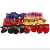 4Pcs/Set Waterproof Pet Dog Shoes Anti-Slip Rain Boots Paw Protectors for Small Dogs Cats Puppies