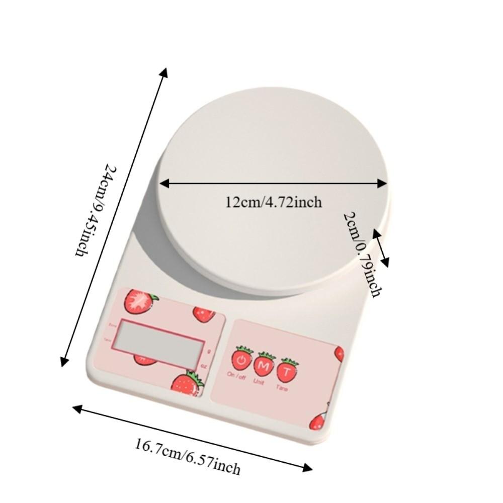 High Precision Food Weighing Scale Battery-powered Baking Scale Cooking Scale  Recipe