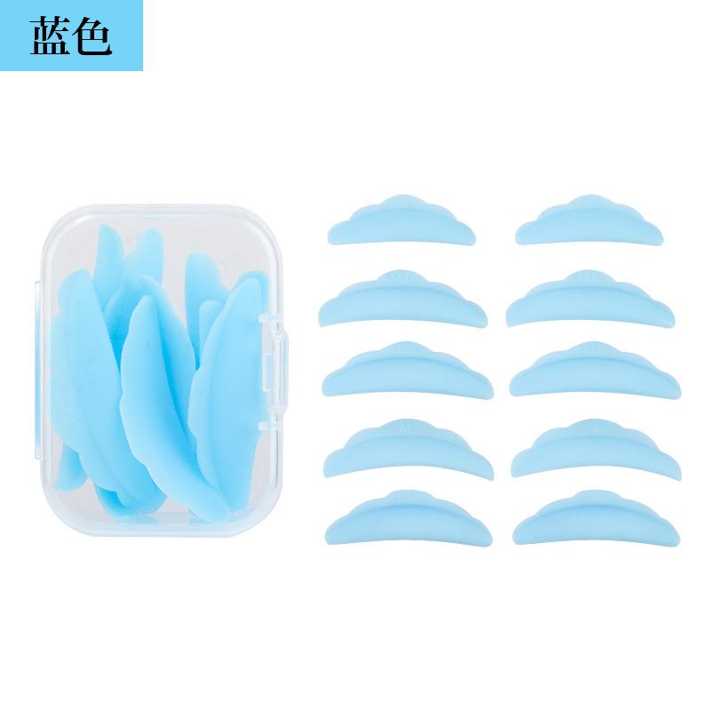 5 Pairs Eyelash Lifting Kit Silicone Lamination Pad Reusable Eyelash Perm Rods 3D Eyelash Curler Accessories Tools