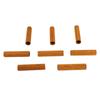8Pcs Truss Rod Tube Rosewood Practical Guitar Truss Rod Tube Replacement for Maintenance DIY