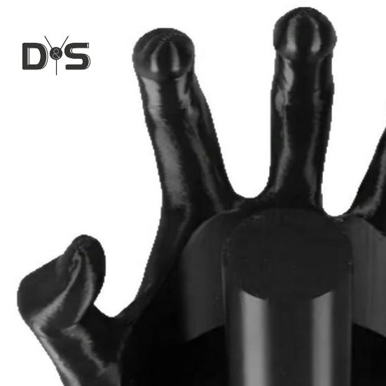 Hand-Shaped Toilet Paper Holder Bathroom Decorative Sculpture Wall Mounted Bathroom Kitchen Tissue Storage Stand