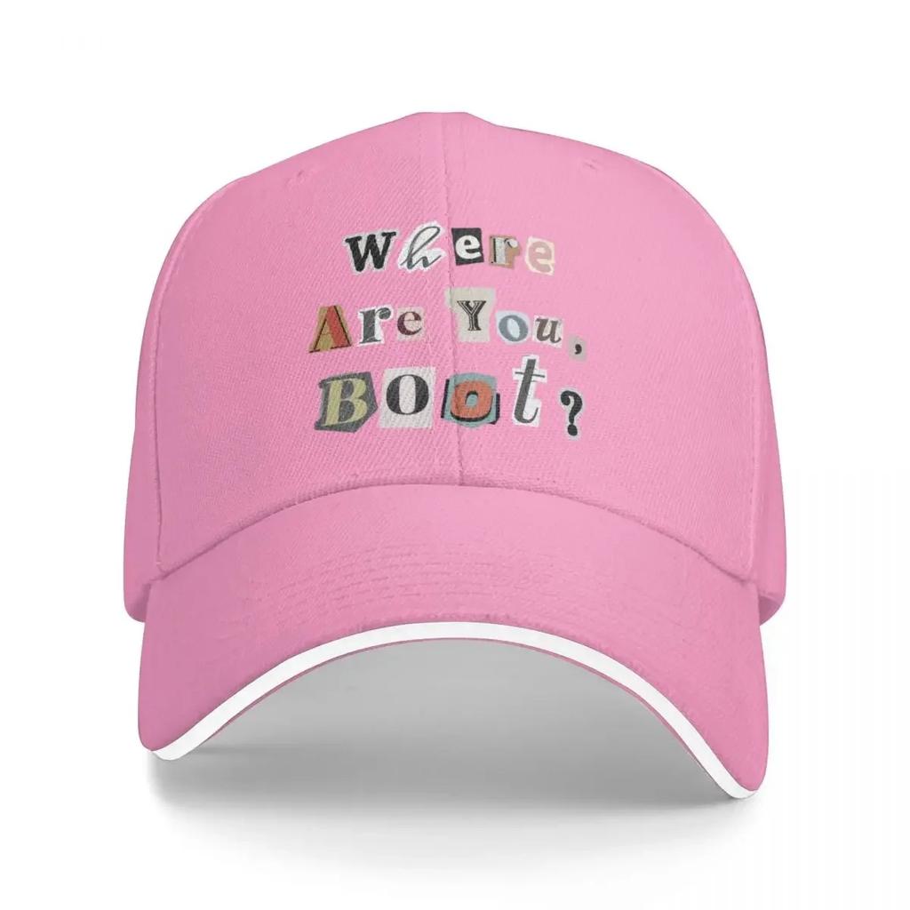 Where are you Boot Text graphic The Rookie Baseball Cap sailor cap for men Sun Hat For Children Womens Hats Mens