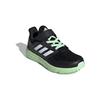 Adidas Fortafaito EL K Slip Resistant Low top Kids' Running Shoes Black Green Children Aged 3 7 Years Old EE7308