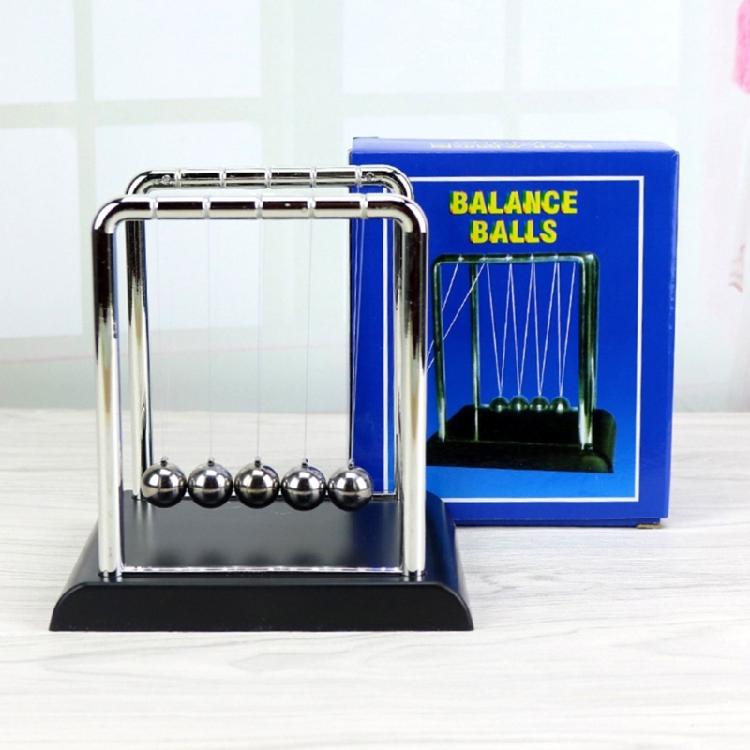 Newtons Cradle Balance Balls with Base Physics Toys for Physics Learning And Desk Decoration