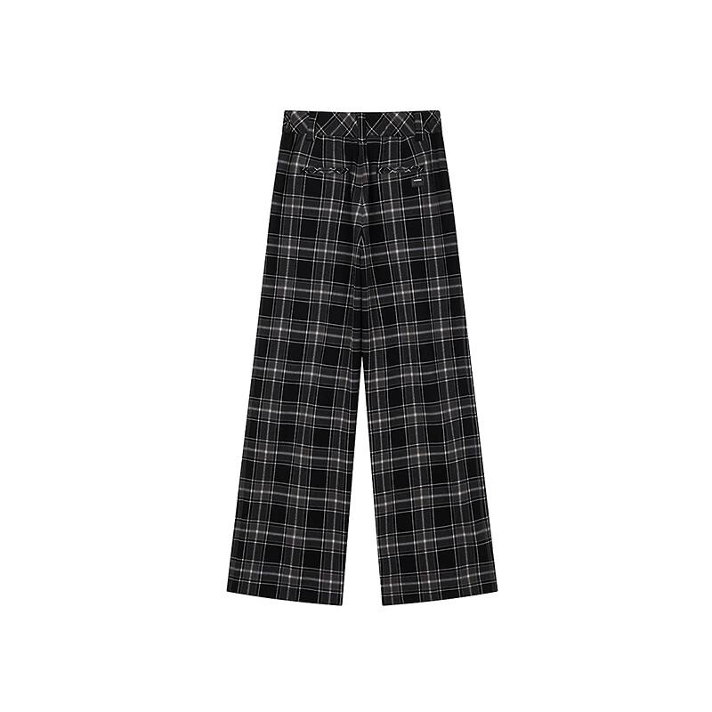 Teenie Weenie Women's Plaid Casual Long Pants
