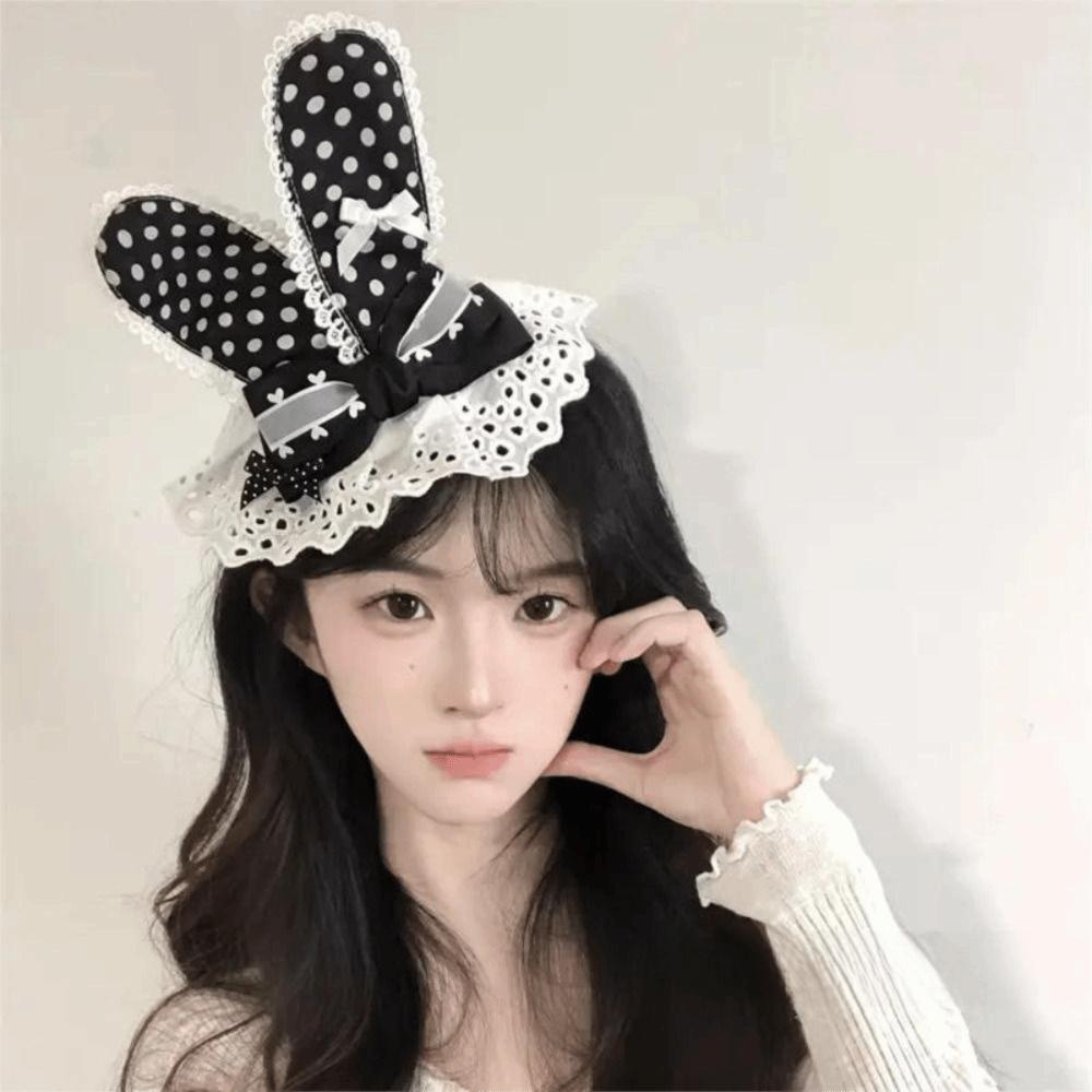 Nonslip Design Anime Bows Hair Clip Breathable Fabric Hair Accessory for Women  Birthday