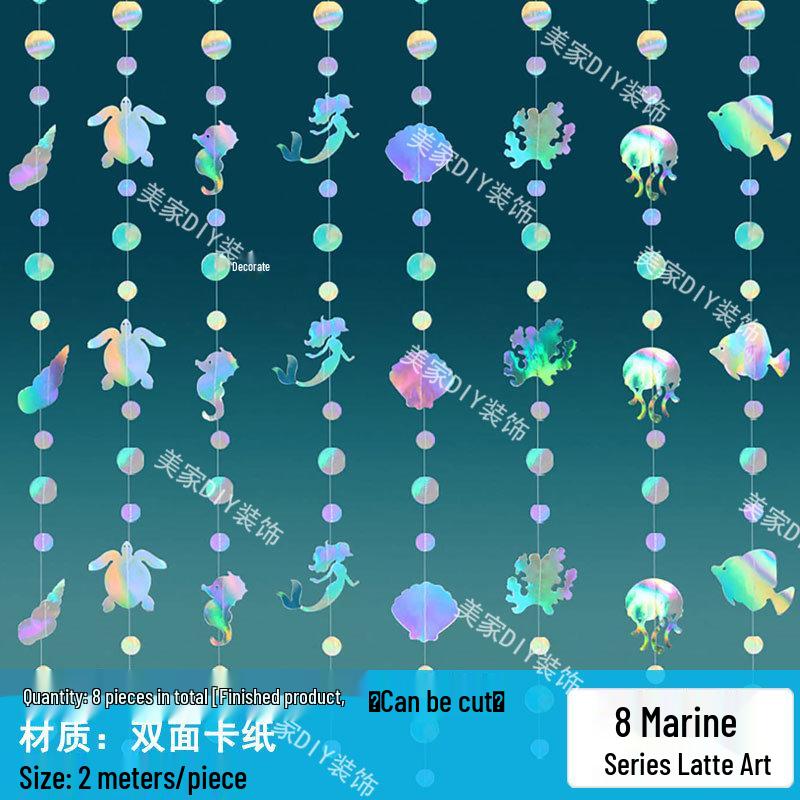 Ocean-Themed Jellyfish Hanging Decorations for Kindergarten Summer & Back-to-School