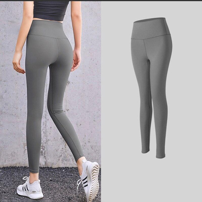 Colanti High Waist Shapewear Leggings Tummy Control Push Up Yoga Pants Women Grey WCLNT1688