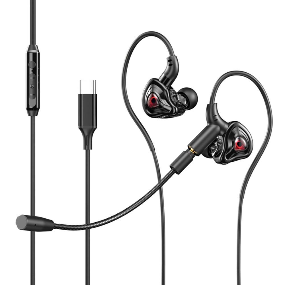 Detachable Microphone Earbuds Noise Cancelling Earphones