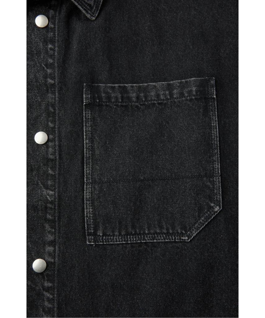 Iro Chen Faded Denim Work Jacket Irjcs26028Bkx