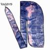 Unisex Männer Samt Durag Bandanas Für Männer Batik Print Samt Durags Langes Bandana Haarkappe Wellen Kappe Schal Durag