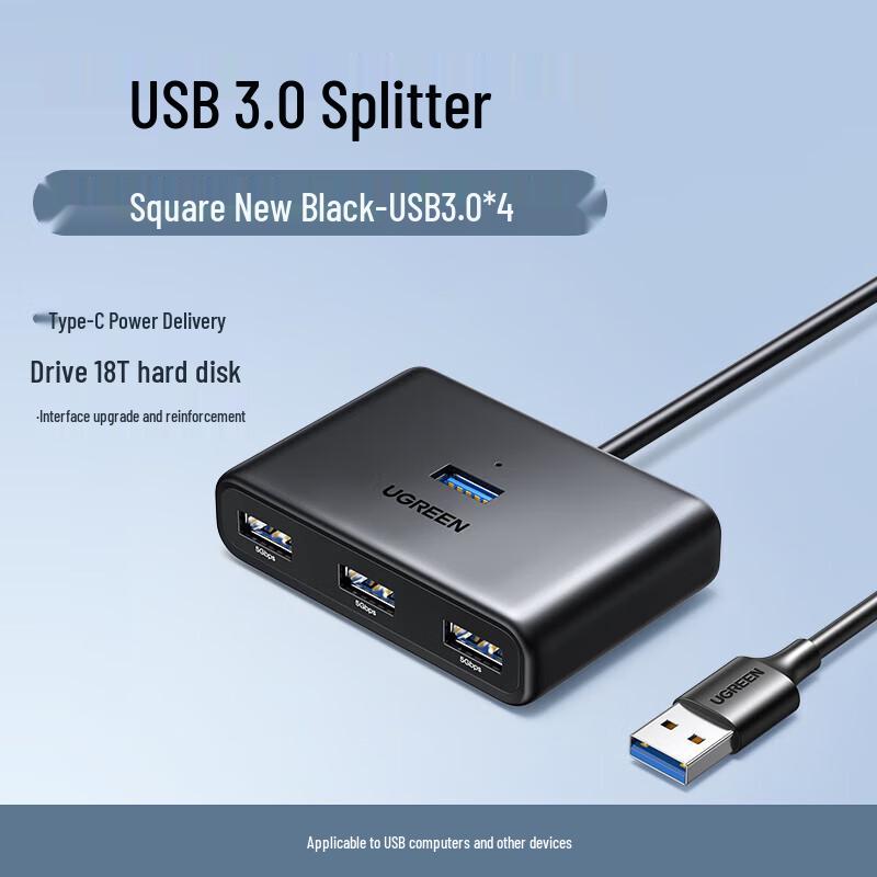 Ugreen CM688 USB-C to 4-Port USB 3.0 Hub with Power Delivery