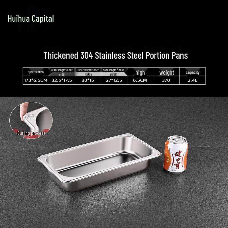 Гастронорм-контейнеры и крышки из нержавеющей стали 304 для буфета