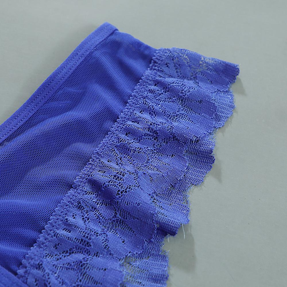 Sexy Lingerie Women's Panties Crotch Opening Transparent G-strings Thongs Solid Bowknot Underwear for Ladies Women Lace Pantys