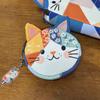 High Quality Patchwork Coin Purse Cat Zipper Design Small Cosmetic Pouch Storage Case Women Girls