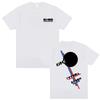 Summer Limited Legendary  Band Viktor Tsoi Kino Blood Type Double Sided Print T-shirts Men  Casual T Shirts