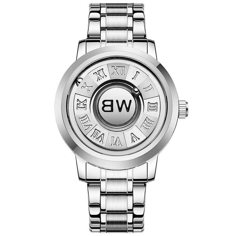 Men Wristwatches Top Brand Luxury Stainless Steel Band Creative Design Unique Men Quartz Watches