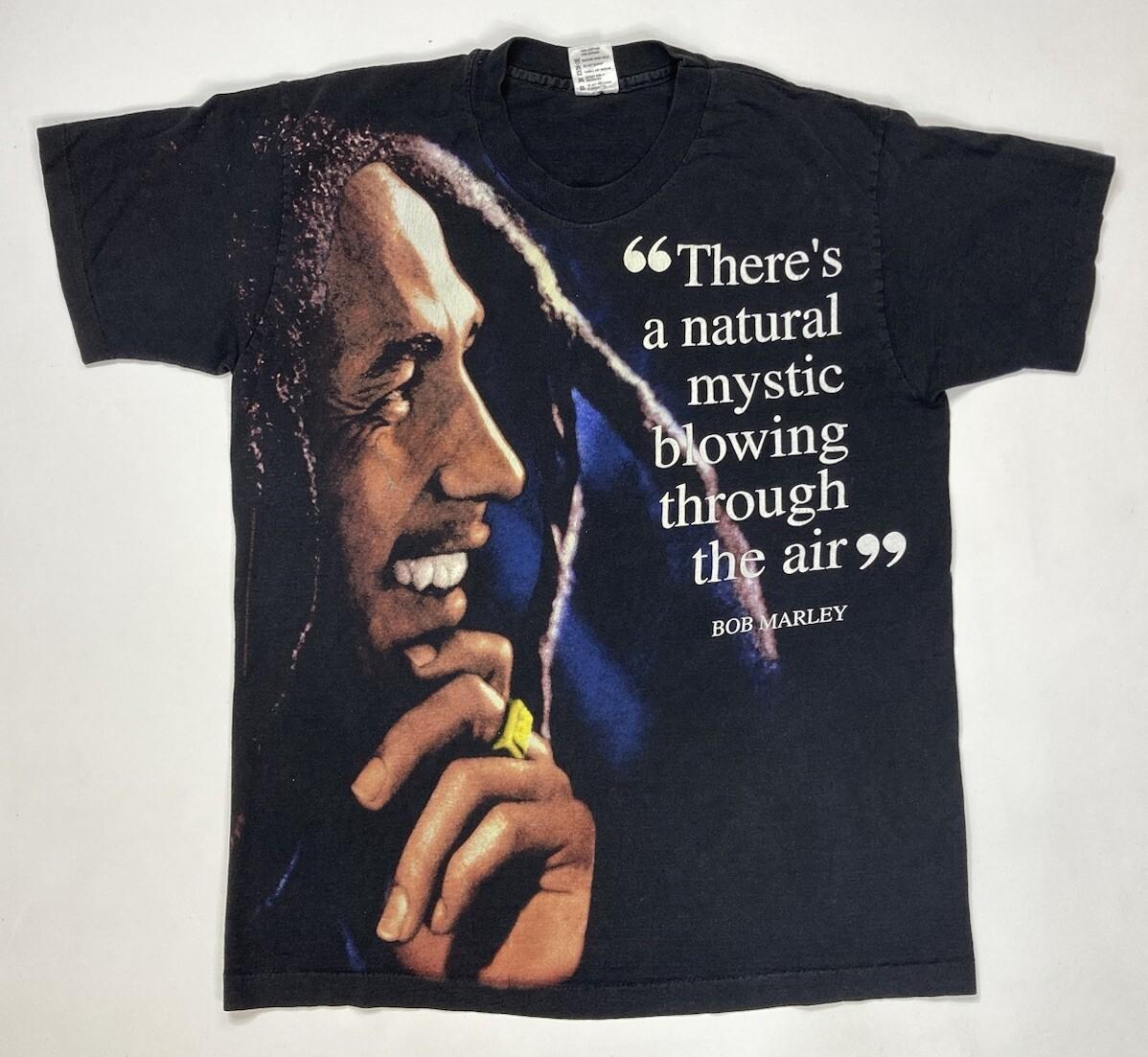VINTAGE Bob Marley 1995 The Legend Lives On T-shirt Men Large 90s Single Stitch M