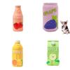 Durable And Fun Latex Pet Toy With Squeaky Drink Bottle Design