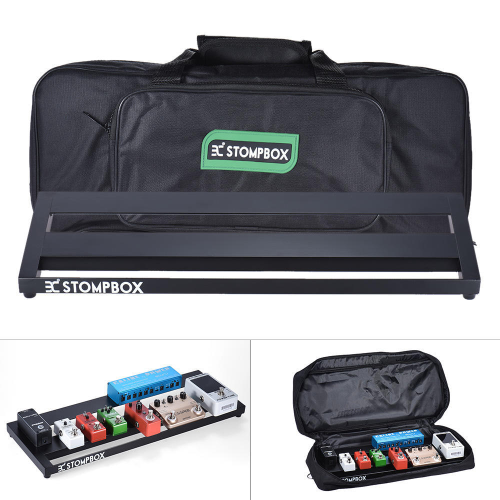 Buy Portable Guitar Effect Pedal Board Pedalboard Aluminum Alloy with