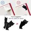 6PCS Kawaii Cat Magnetic Bookmarks - Cute Bookmark Holders for Readers, Students, Teachers & Book Lovers
