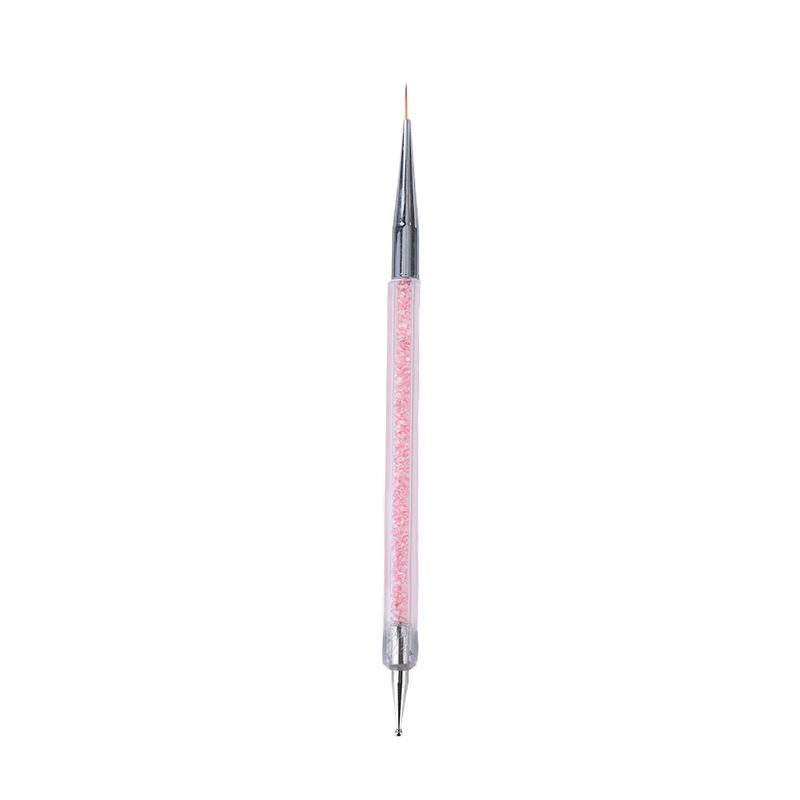 Dual-ended Nail Art Dotting & Line Drawing Pen – Versatile Tool for Dotting, Flower, and Line Art.