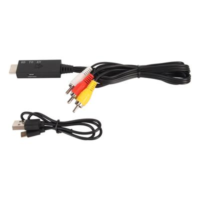 HD Multimedia Interface To RCA Converter Professional HD Multimedia Interface To AV Adapter for Old
