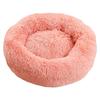 Plush Cat & Dog Bed: Cozy Autumn/Winter Nest, Soft Round Mat