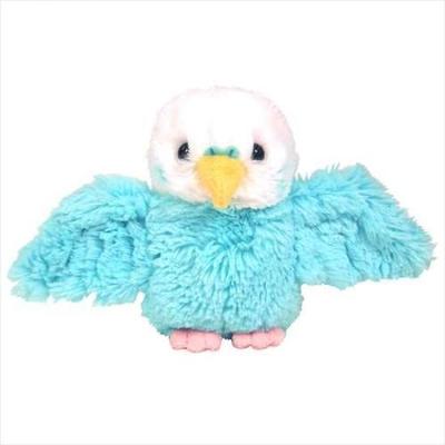 Sunlemon Fluffy's Sittich Blau S 22 x 13 x 15cm Stofftier P-8651