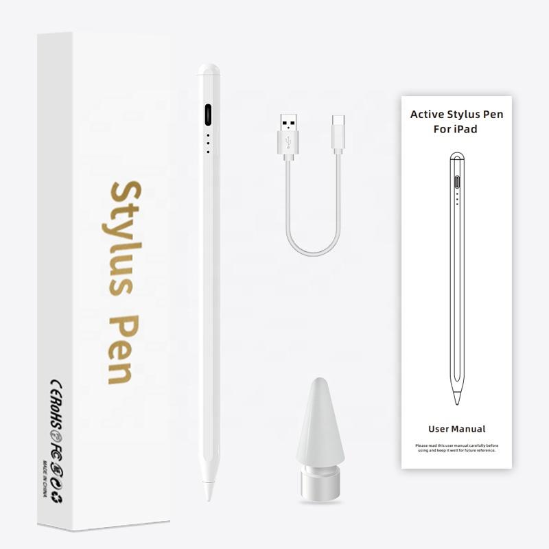Penna Stilo Ricaricabile per iPad Pro 11 con Rifiuto del Palmo e Funzioni Magnetiche di Inclinazione Pennino Metallico Matita Magnetica