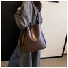 IELGY Female Large-Capacity Fashion Simple All-Match One-Shoulder Mes