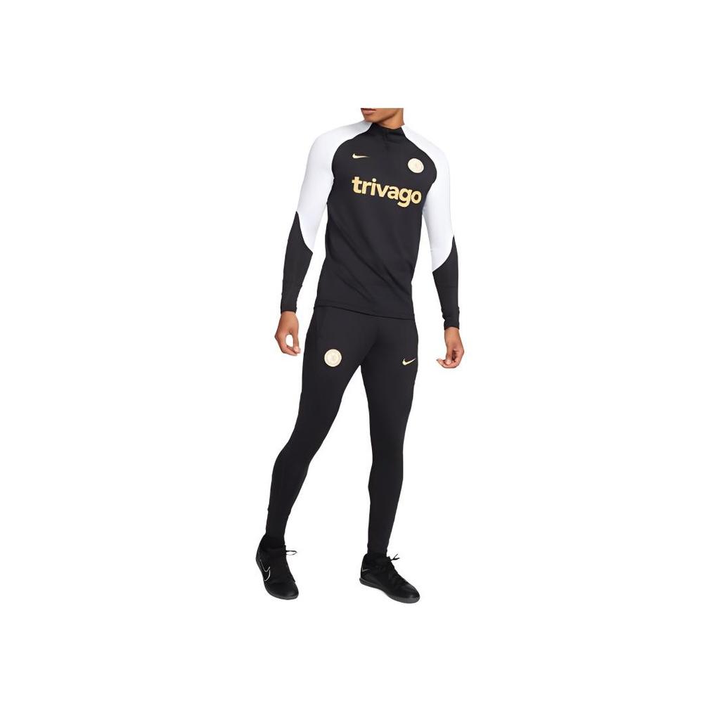 New Nike Chelsea F.C. Strike Casual Pants Men's Black DX3419-426