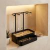 Portable Jewelry Display Holder Double Layer Jewelry Storage Rack Jewelry Organizer  Home Display