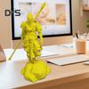 3D Printed Wukong Figure Great Sages Equalling Heaven Figurine Statue Sculpture Monkey King Model Desktop Decoration Ornament Game Peripherals