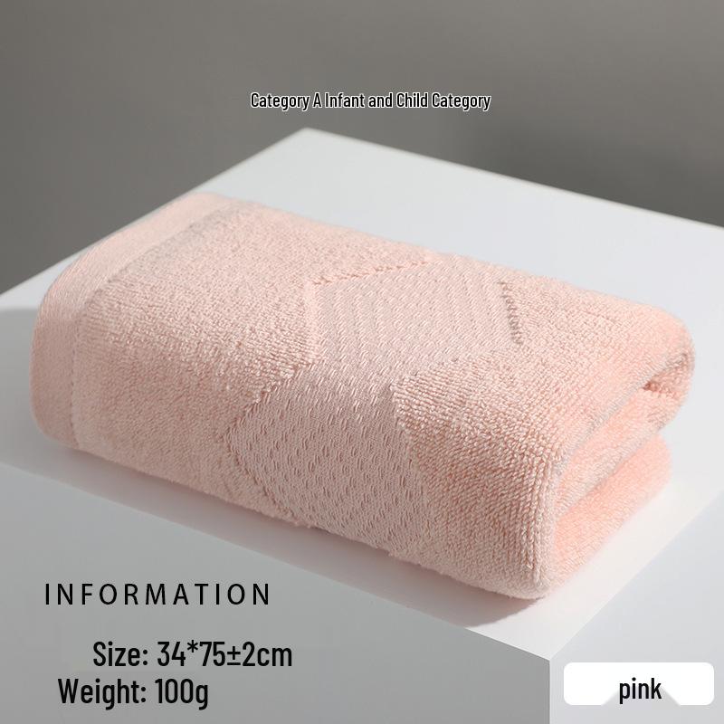 Thickened Soft Absorbent Cotton-Poly Face Towel - Gift for Home Use